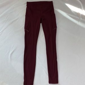 Lululemon Fast and Free High Rise Tight (size 4, 28")